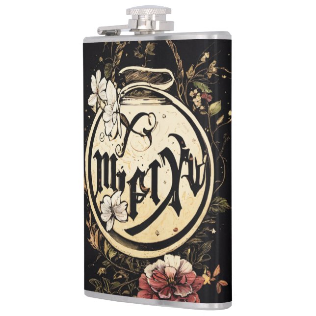 Cantil #decorativeflaskVinylWrappedFlask (Esquerda)