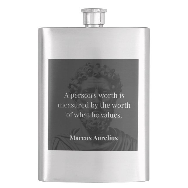 Cantil Definindo Valor: Marcus Aurelius em Valores (Frente)