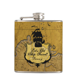 Cantil Deixe-nos pegar o navio estilo enfrentado,