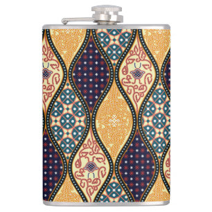 Cantil Denim Blue Art Nouveau