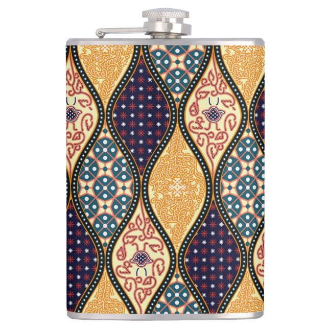 Cantil Denim Blue Art Nouveau (Frente)