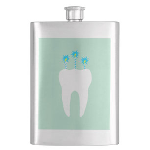 Cantil Dente de Celebração com Velas