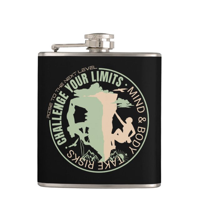 Cantil Desafie seus limites para o próximo nível de inspi (Frente)