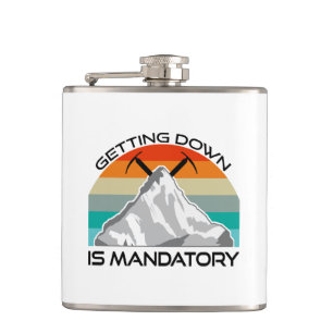 Cantil Descer É Obrigatório Subir Montanha