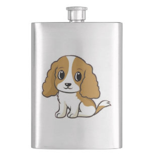 Cantil desenho animado do cavalier king charles spaniel b