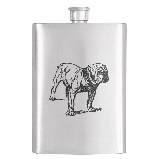Cantil desenho de buldogue (Frente)