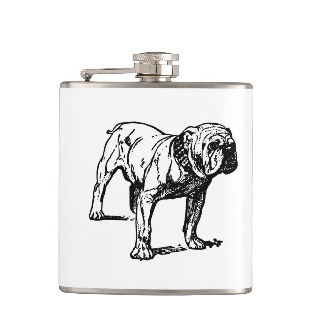 Cantil desenho de buldogue (Frente)