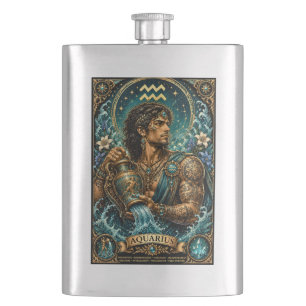 Cantil Desenho Zodiacal Masculino Celestial Aquário