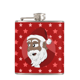 Cantil Desenhos animados pretos de Papai Noel