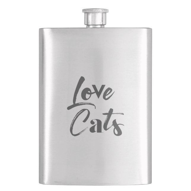 Cantil Design alegre, moderno e fofo de Love Cats (Frente)