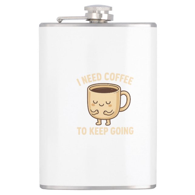 Cantil Design de Cartoon Engraçado no Café Lover (Frente)