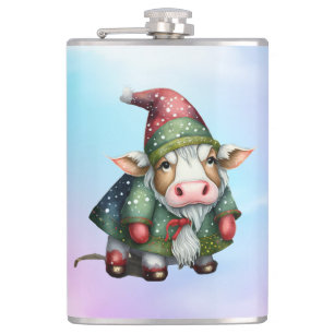 Cantil Design de Gnome Vaca de Natal-83456
