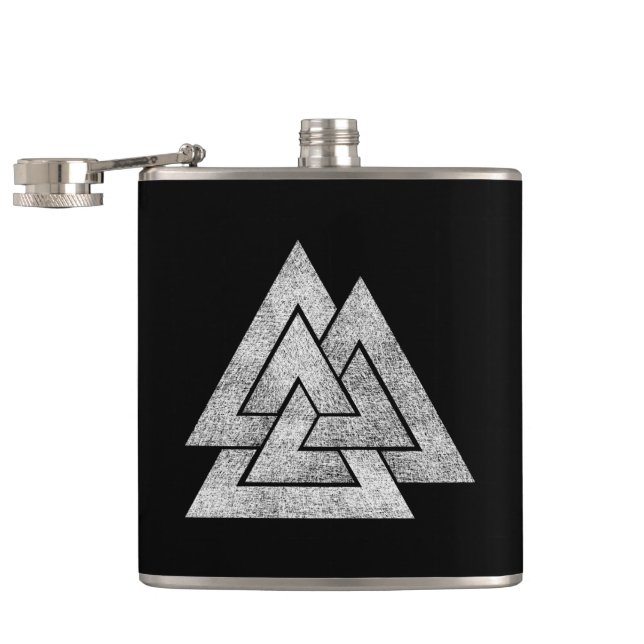 Cantil Design de Valknut Norse Viking (Aberto)