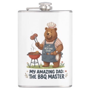 Cantil Design do Papai Urso Mestre do Churrasco