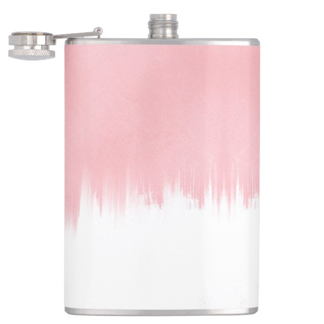 Cantil Design moderno com pinceladas rosa (Aberto)