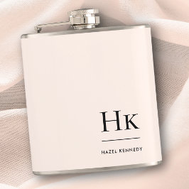 Cantil Despedida de Solteira Rosa Bege Chic Personalizada