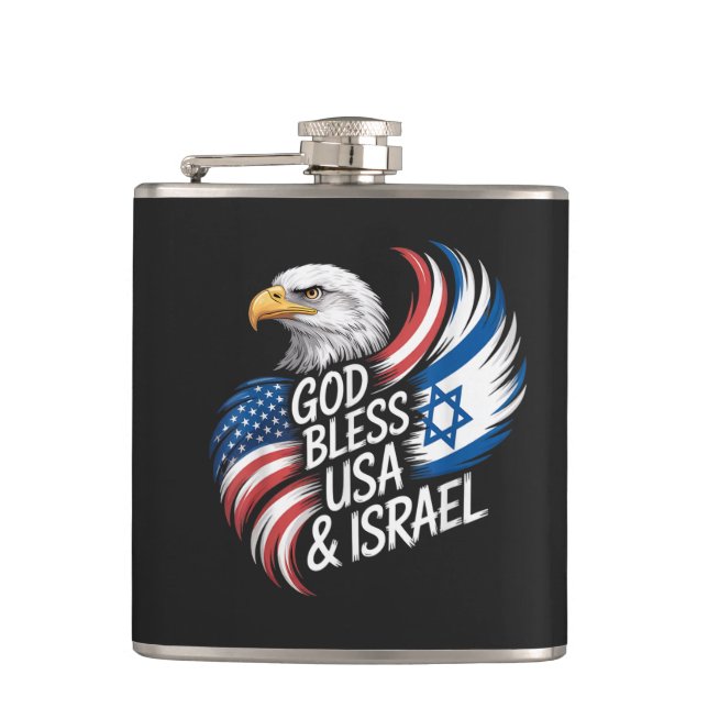 Cantil Deus Abençoe os EUA Israel (Frente)
