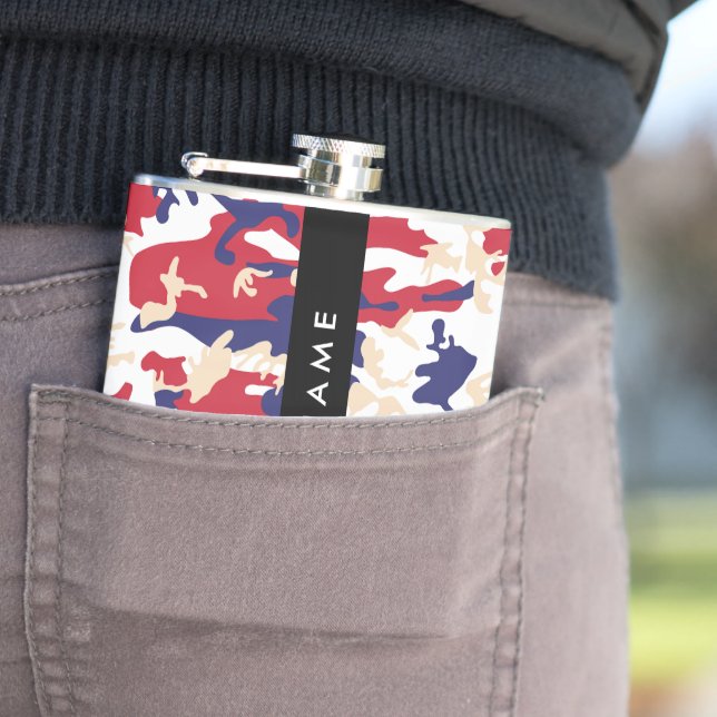 Cantil Dia da Independência Camuflagem Seu nome Personali (In Situ)