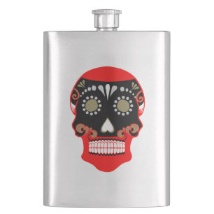 Cantil Día De Los Muertos Skull Impressão