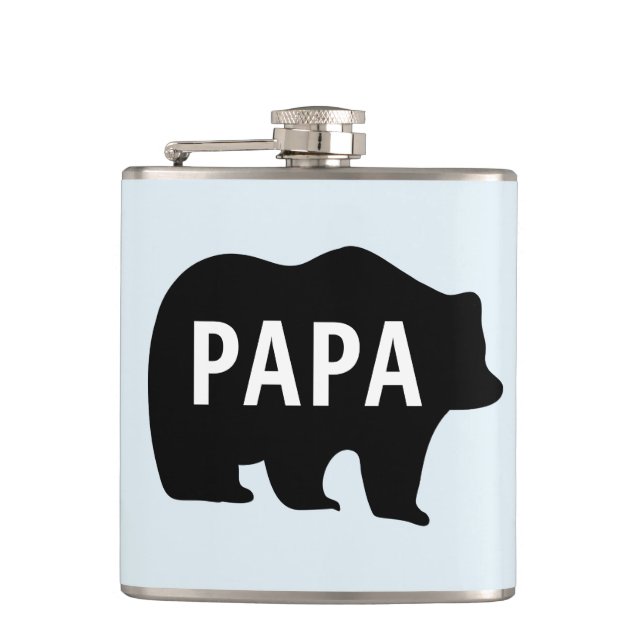 Cantil DIA DE OS PAIS RÍZIO BEAR Flask (Frente)