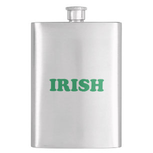 Cantil Dia de São Patrício letras Verde Irlandês