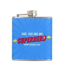 Dia dos Pais Retro Cômico Super-Herói