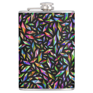 Cantil Diamantes multicoloridos abstratos modernos sobre 
