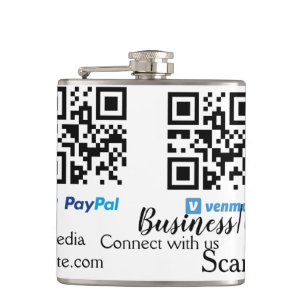 Cantil Digitalize para pagar código q r paypal venmo adic