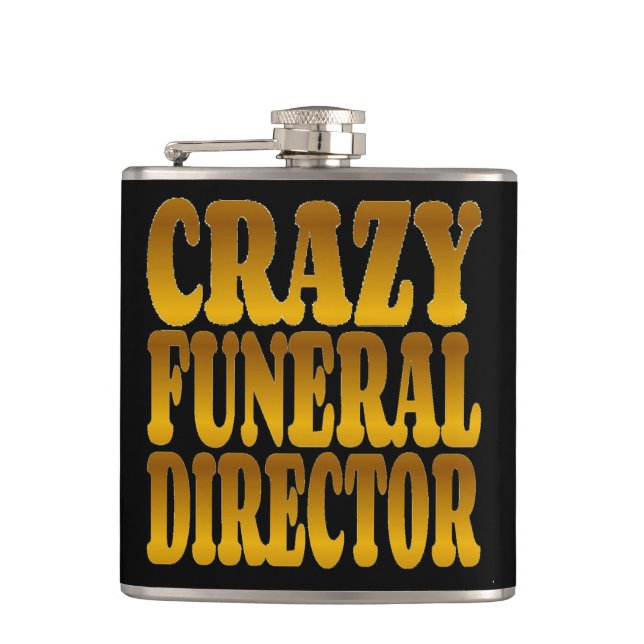 Cantil Diretor Funeral Louco em Dourado (Frente)