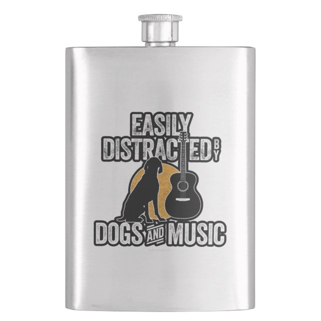Cantil Distraído facilmente por cães e música (Frente)