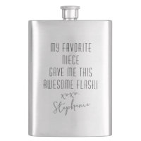 Divertido Personalizado da Sobrinha Favorita Moder