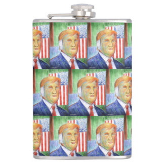 Cantil Donald Trump Van Gogh Vinyl Wrapped