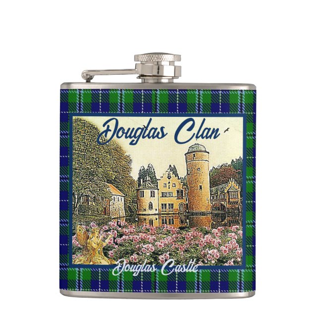 Cantil Douglas Clan's Douglas Castle Hip Flask (Frente)