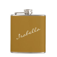 Dourado Mostarda Elegante Nome da Festa de Casamen