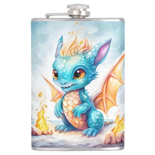 Cantil Dragão Azul-Bebê-68799, Cute Cristalizado (Frente)