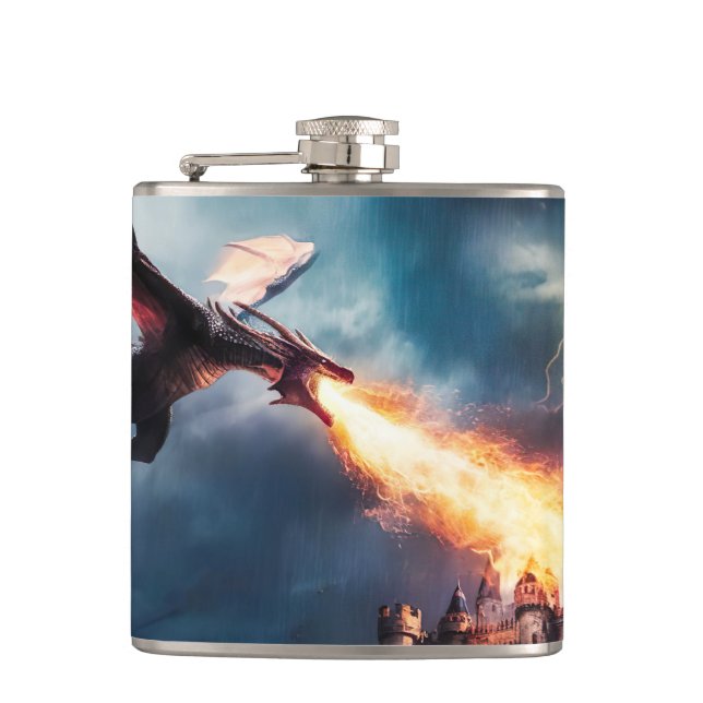 Cantil Dragão Breath no campo medieval #3 (Frente)