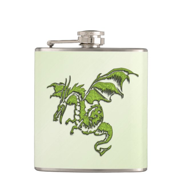 Cantil Dragão Voador Verde (Frente)
