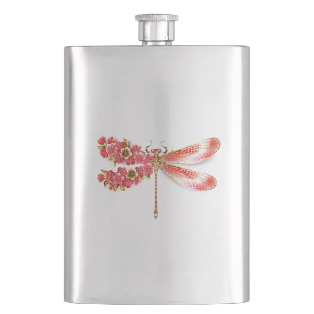 Cantil Dragonfly com joalheria sakura (Frente)