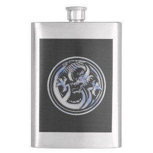 Cantil Drenagem de cromo, Impressão de fibra de carbono p