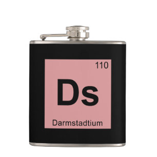 Cantil Ds - Darmstadtium Química Símbolo da Tabela Periód