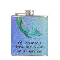 É claro que bebo como um peixe Sereia