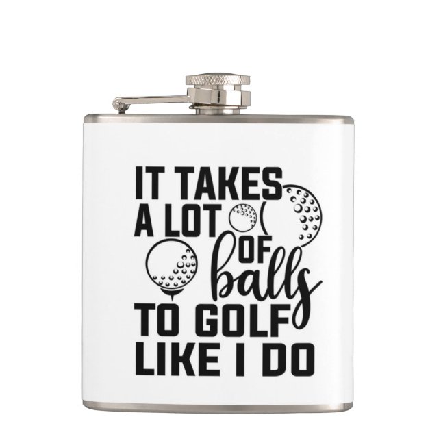 Cantil É preciso muitas bolas para jogar golfe como eu fa (Frente)