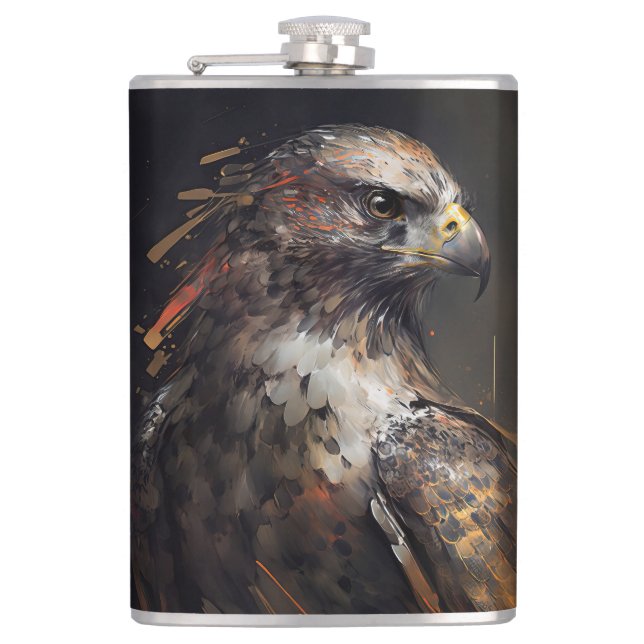 Cantil Eagle Retrait Animal Nature Willife Pintura (Frente)