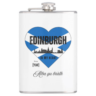 Cantil Edinburgh Scotland Skyline Heart - Desde [Ano]