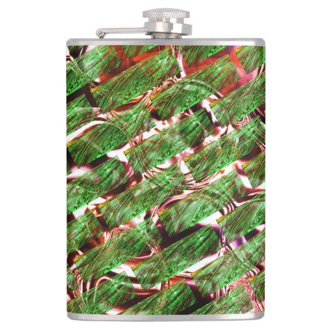 Cantil Efeito de parede verde e cor de salmão de bolhas? (Frente)