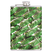 Efeito verde claro na parede e bolhas esbranquiçad