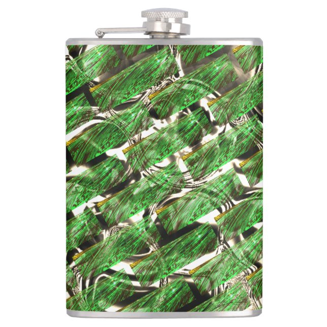 Cantil Efeito verde claro na parede e bolhas esbranquiçad (Frente)