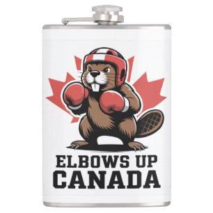Cantil Elbows Up Canadá   Quirky Canadian Pride Gift