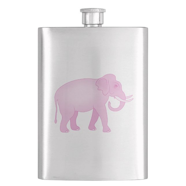 Cantil Elefante cor-de-rosa (Frente)