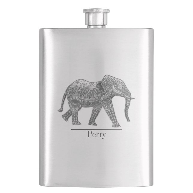 Cantil Elefante Decorativo Personalizado (Frente)